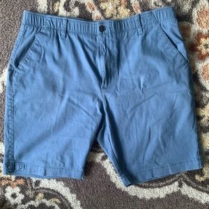 Men blue shorts